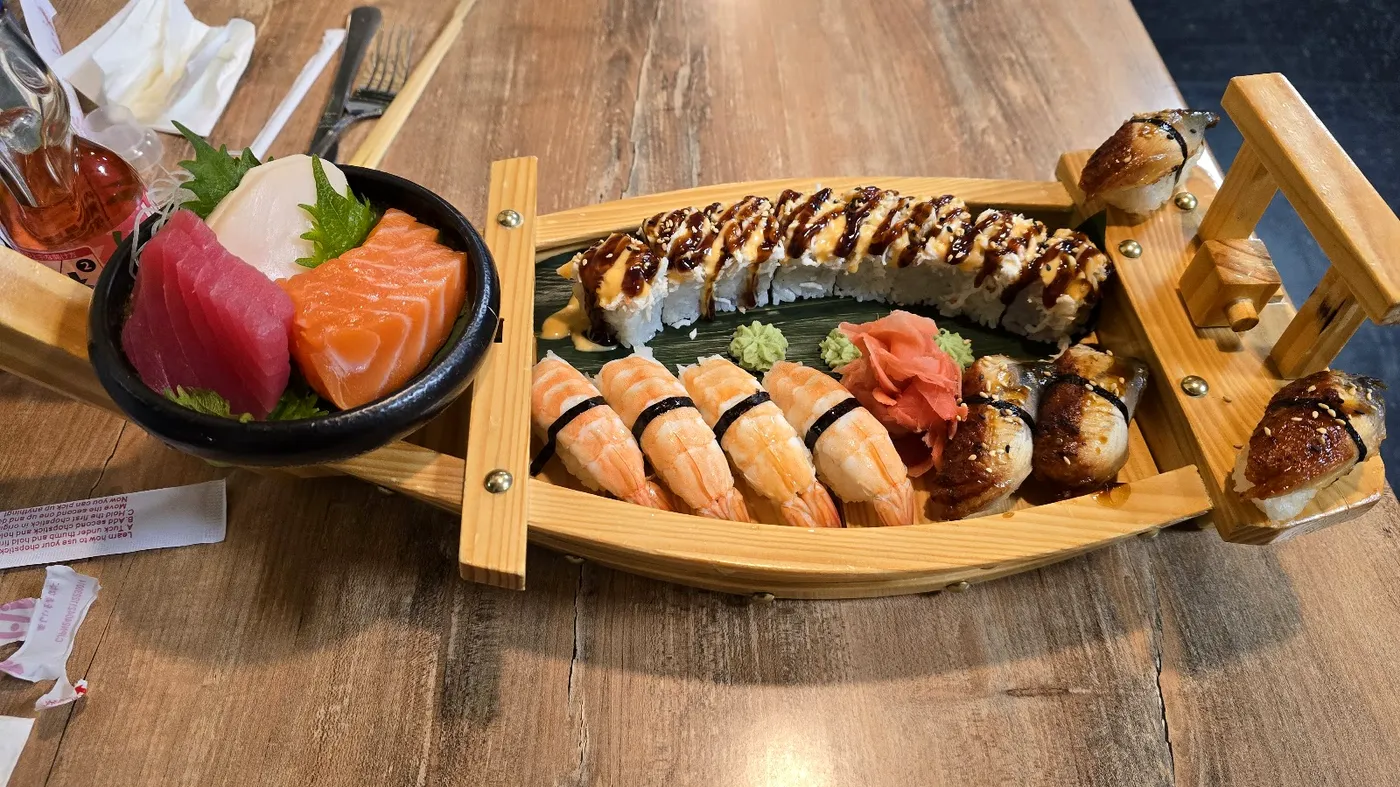 Hibachi and Japanese dishes served at Kasabi in Hazelwood, MO